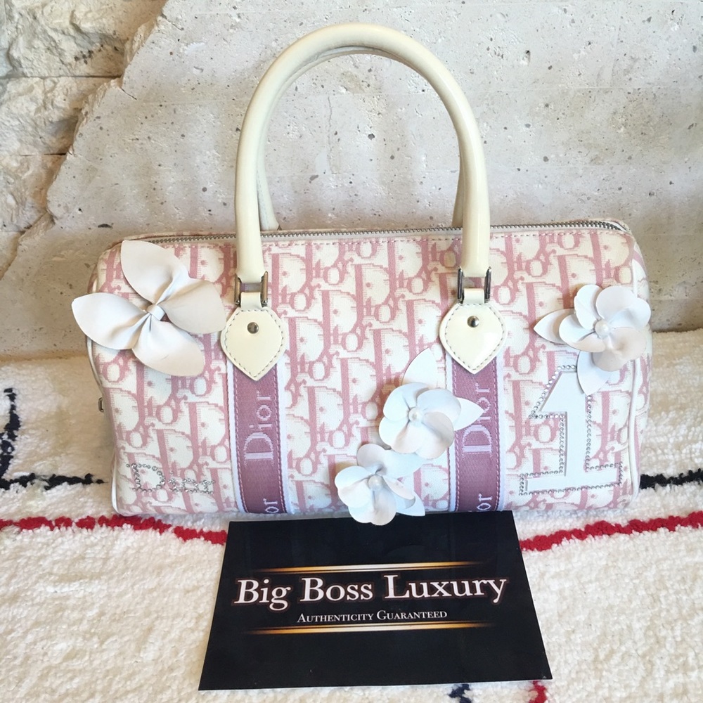 Authentic Vintage Dior issimo Boston bag
